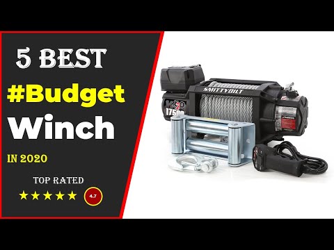 ✅ Top 5: Best Winch For The Money 2020 [Tested u0026 Reviewed]