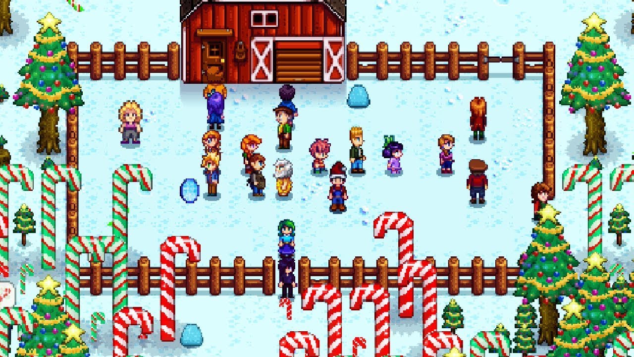 Capturing NPC's For Christmas Stardew Valley YouTube