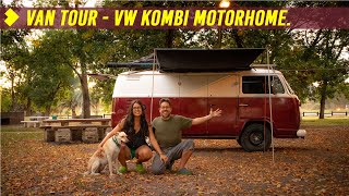 VAN TOUR VW KOMBI  Motorhome COMPLETO de Fabricación FÁCIL y 100% CASERA [2 años viviendo en ella]