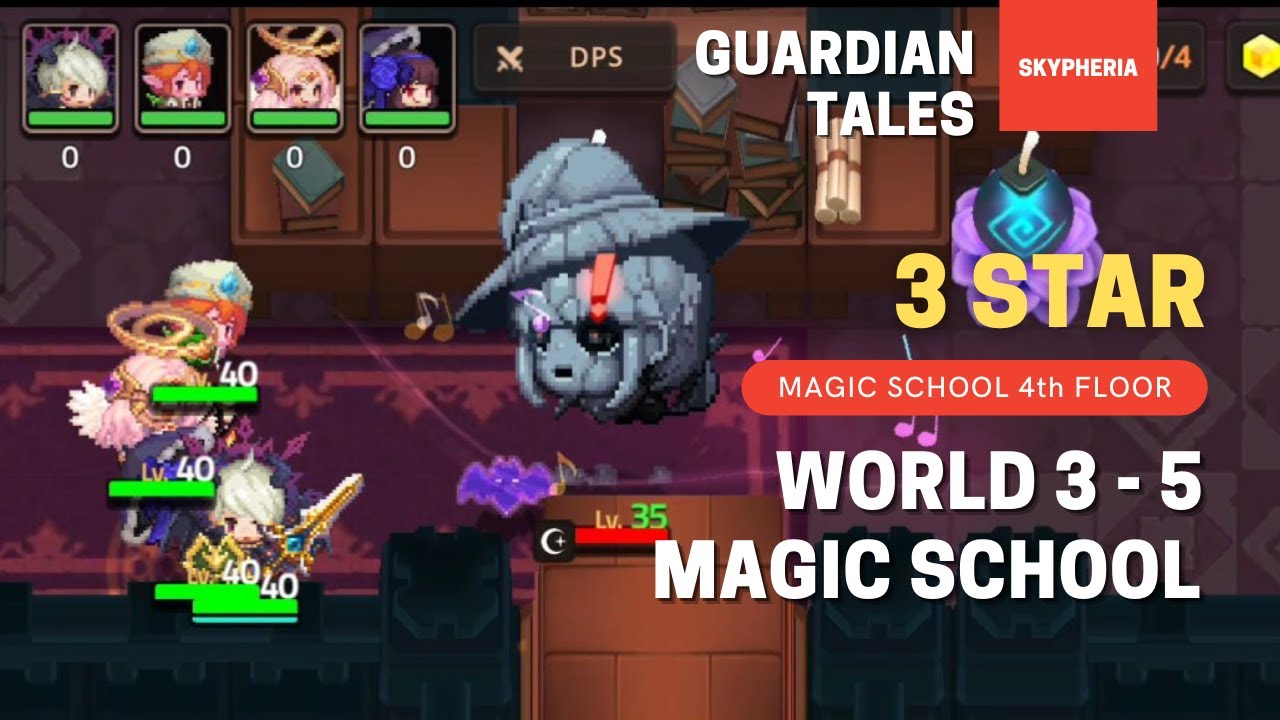 Guardian tales школа магии