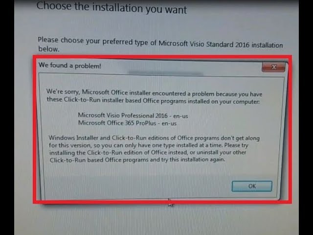 Fix MS Office Setup Error:Click -to-run installer based office programs  install-Tech Support Pradeep - YouTube