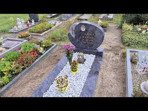 Сходил на кладбище к папе, кладбище в Германии