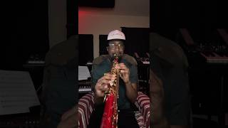 Breaking in a new reed, and switched to my Neumann TLM 102 instead of my usual Shure SM58 microphone