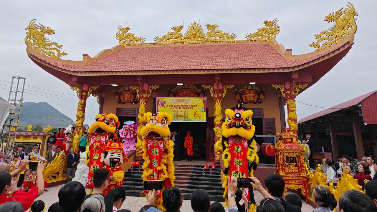 Khánh thành nhà thờ Họ Trần Ngọc