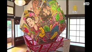 ねぶたが街にやってきた！台南市で日本文化を紹介
