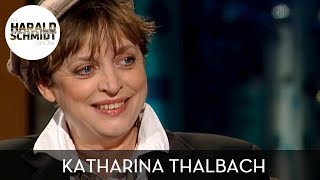 Katharina thalbach: "stürze auch gern ohne grund ab" | die harald
schmidt show (ard)