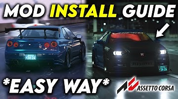 Install MODS for Assetto Corsa (Beginner Guide 2024)