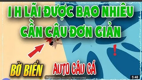 Hướng dẫn dẫn auto câu cá play together không cần macrorify
