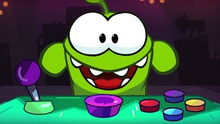 sports activities learn english with om nom educational cartoon