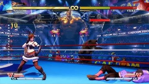 SFV: Sakura Super Combo 1