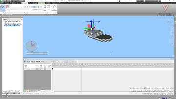 VC: Autodesk Navisworks: 13.01. Animator. Idea. Move Crane