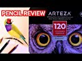 Arteza 120 Coloured Pencil Set & Drawing Paper Review