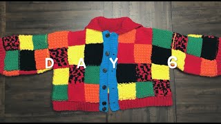 Recreating Harry Styles' Patchwork Cardigan - Day 6