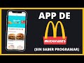 🍟 Como crear una App para restaurantes como McDonald's Gratis en Glide