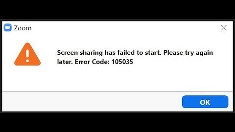 Zoom Screen Sharing problem Solved