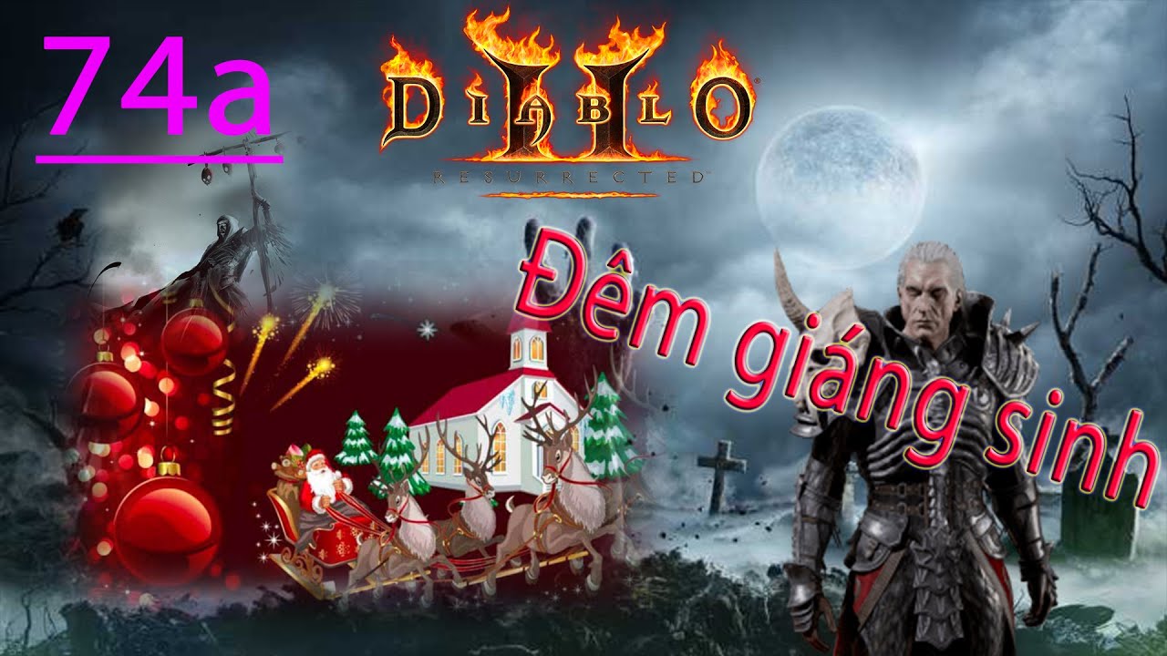 Diablo 2 Resurrected Merry christmas 2023 D2r GamePlay Full HD