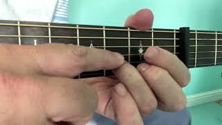 How To Change Guitar Chords Fast - Step 1 - Pauric Mather