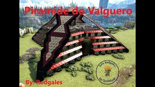 Ark - Piramide - Valguero(no Mods)(speed Build)