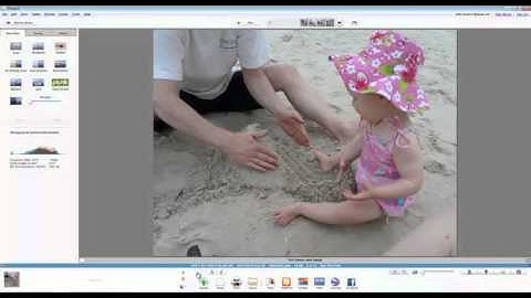 Using a digital scrapbook template - Step 2 - Select your photos