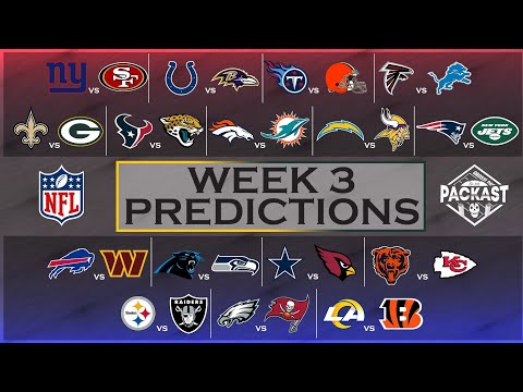 NFL Week 3 Predictions 