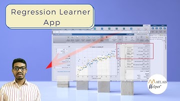 Regression Learner App | @MATLABHelper Blog