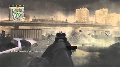 CoD 4 - nice killstreak - HC HQ