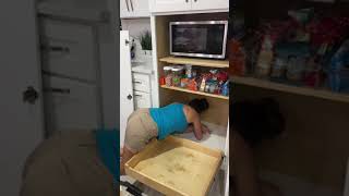 Easy DIY adding drawers to your kitchen pantry or cabinets Cheap Amazon Cabinet Drawers Viral Tiktok screenshot 1