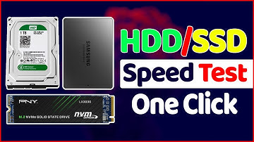 How to Get HDD or SSD Read And Write Speed Test In Windows 10 & 11 || Just One Command  ✔✔✔