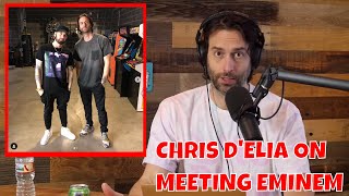 Chris D'Elia on Meeting Eminem at His Studio in Detroit