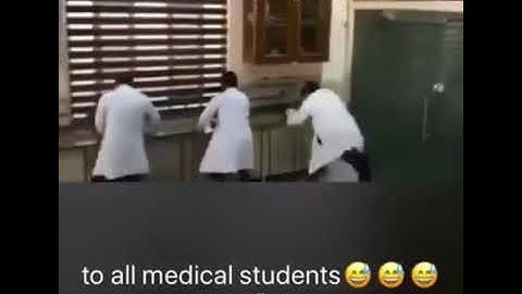Medical students during OSPE stations.Viva exams