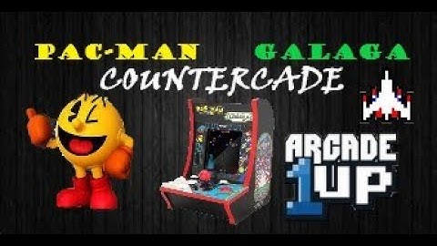 PAC-MAN and GALAGA Countercade REVIEW [ARCADE 1UP] 3rd Generation