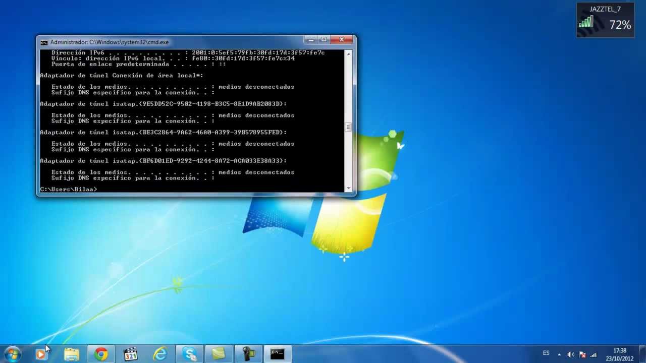 red no identificada ? Solucion 2013 - YouTube