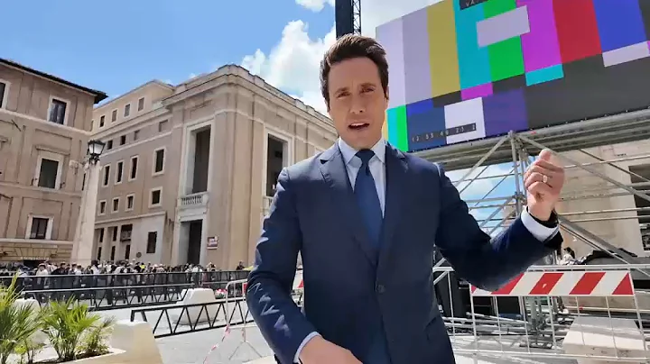 Empty St. Peter's Square gets set for Pope's funeral Saturday