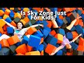 Trying out Sky Zone As Adults - Trampoline Hall For Big Kids