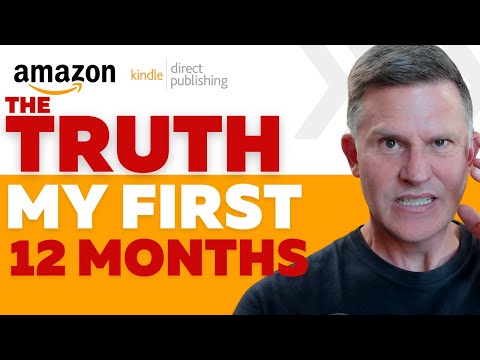 My KDP Income in the First 12 Months - Can you handle the TRUTH? #KDPlowcontentbooks