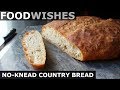 No-Knead Country Bread – Perfect for People Who Hoarded Flour