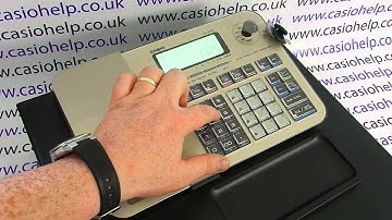 Casio SE-S100 / PCR-T285 / PCR-T295 Instructions How To Apply A Price Reduction To A Sale