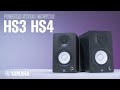 Yamaha hs3hs4 highquality compact studio monitors for the uncompromising creator