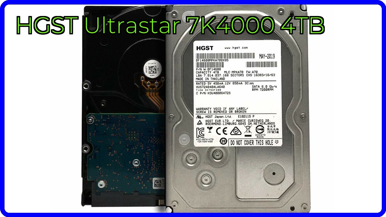 REVIEW (2026): HGST Ultrastar 7K4000 4TB. ESSENTIAL details. - YouTube