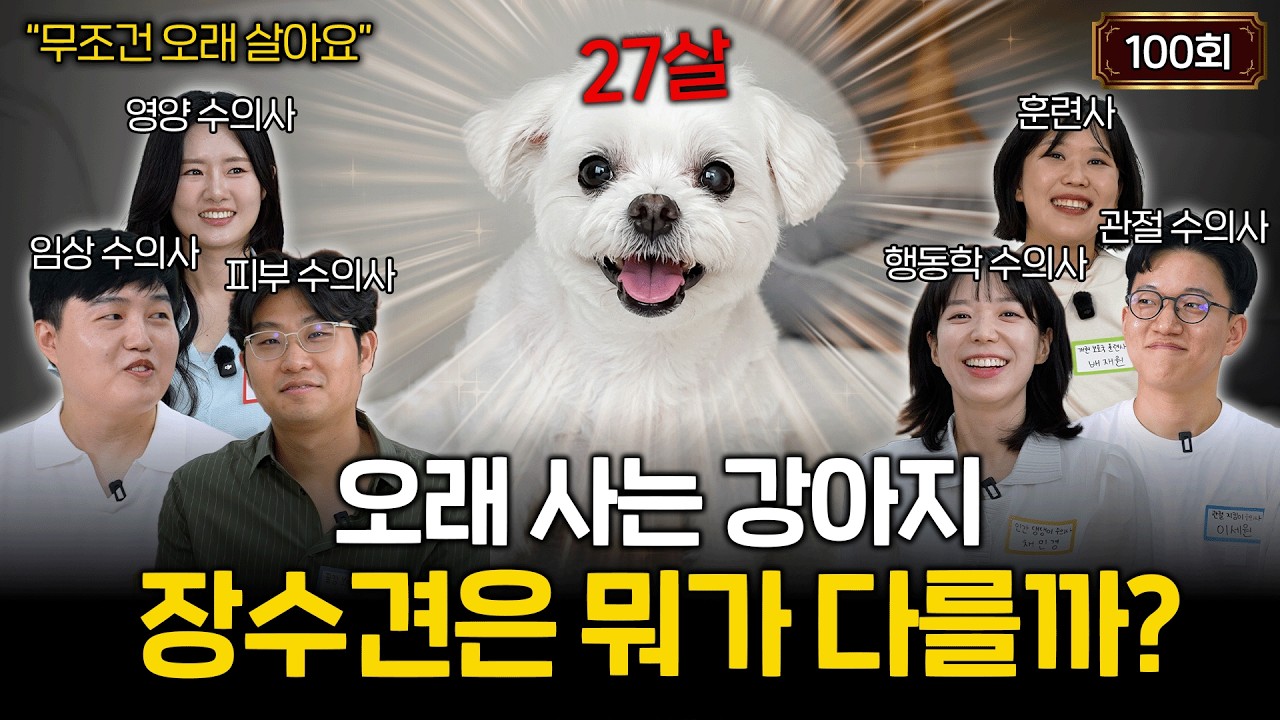 드디어 밝혀진 오래 사는 강아지의 비밀 (이렇게 키우면 20살 넘게 살아요) | 멍터뷰 ep.100