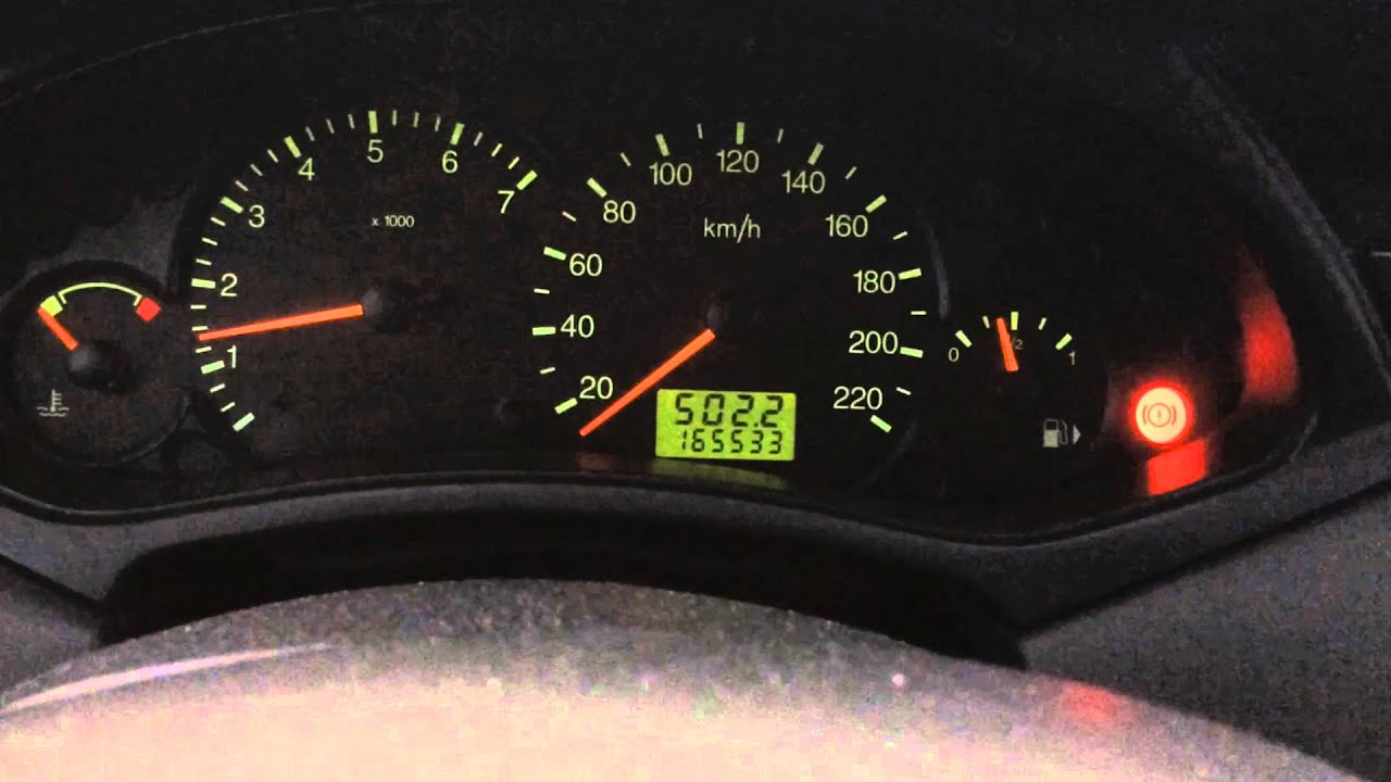 Ford Focus 1.4 MK1 (idle speed problem) YouTube