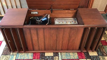 "The Milan" by Zenith, 1970 Stereo Record Player Console, Model A941