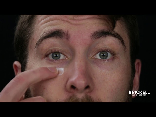 Brickell Men's Products - Restoring Eye Cream for Men Tutorial class=
