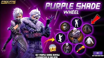 Purple Shade & Golden Shade Bundle Return 🤯💥 | Next Universal Ring Event | Free Fire New Event 