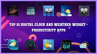 Top 10 Digital Clock And Weather Widget Android Apps screenshot 4