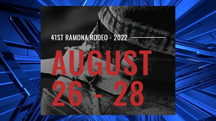 The 41st annual Ramona Rodeo happening August 26-28