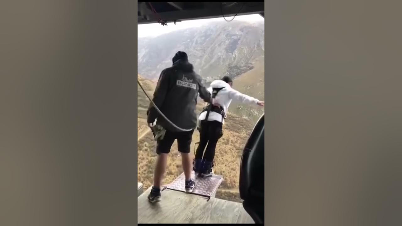 Bungee Jumping without rope! YouTube