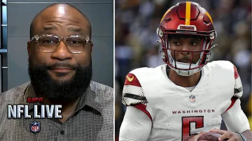 NFL LIVE | "Commanders are a legitimate threat in the NFC East with Jayden Daniels" - Swagu claims
