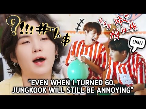 How BTS ENDURES Jungkook being annoying
