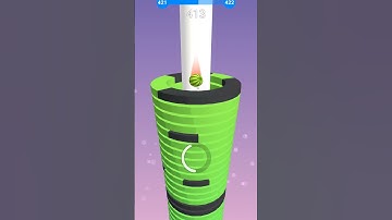 stack ball level 422 #gaming #stackballsolution #ballgames #games
